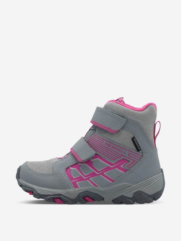 Ботинки утепленные для девочек Merrell Moab FST Polar Mid 2V Wtrpf