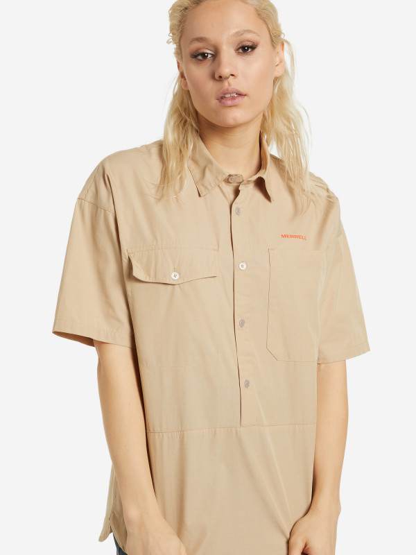 Рубашка с коротким рукавом женская Merrell Рубашка с коротким рукавом женская Merrell